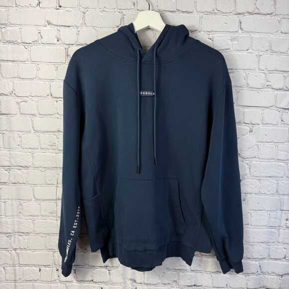 Young LA Pro Tech Hoodie Pullover Navy Size Medium - Picture 1 of 9